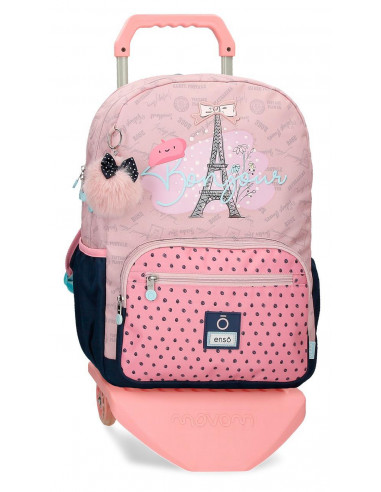 MOCHILA ADAP.42CM. 2C. C/CARRO ENSO BONJOUR